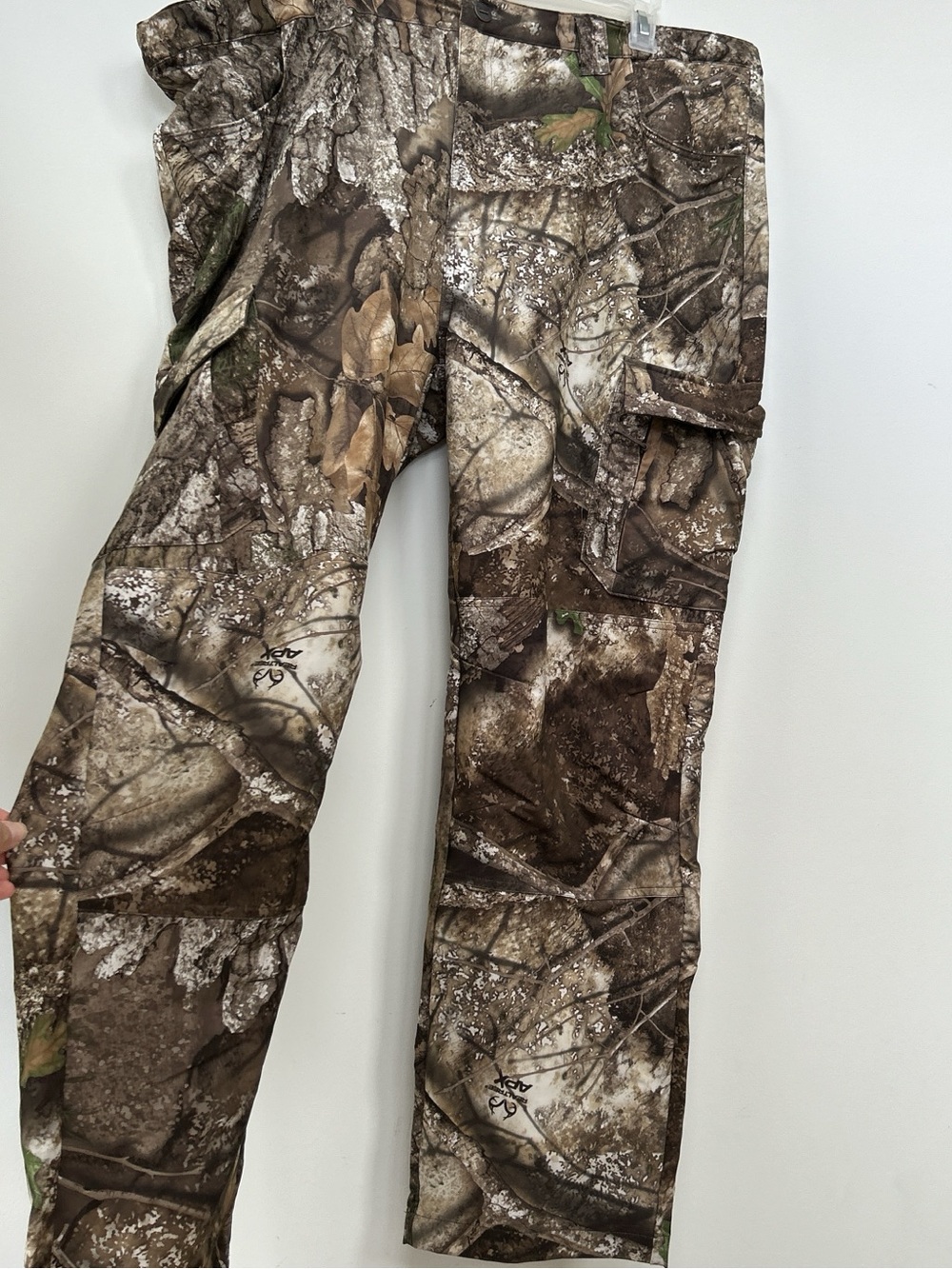 Realtree APX hunting Men’s Scent Control Flex Cargo Pants Mid Layer Size 2XL